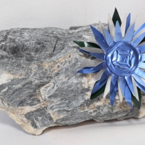 Briefbeschwerer blau