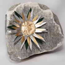 Briefbeschwerer gold